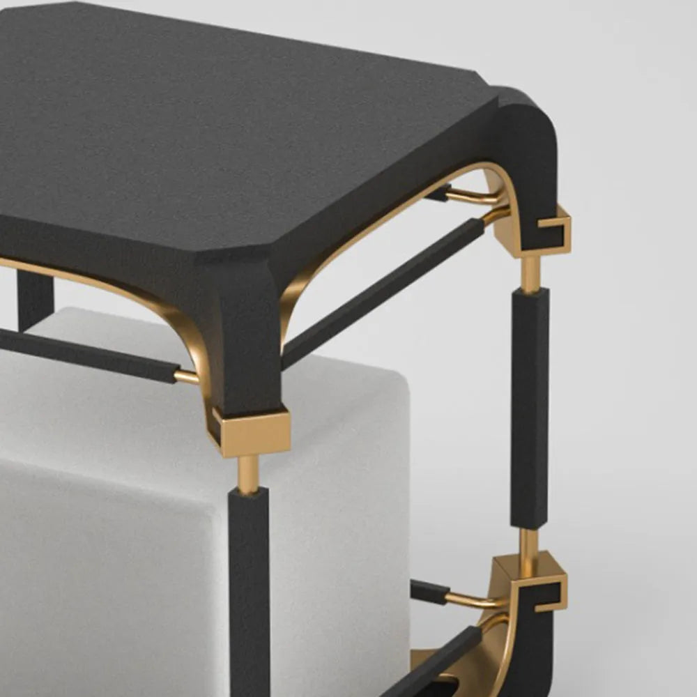 Modern Square Outdoor Floor Lamp