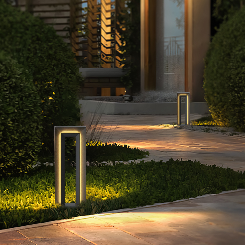 Modern Rectangular Pathway Light