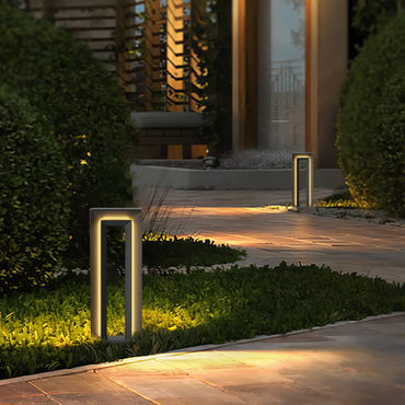 Modern Rectangular Pathway Light