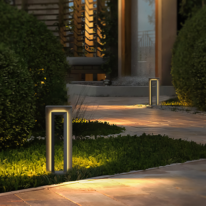 Modern Rectangular Pathway Light