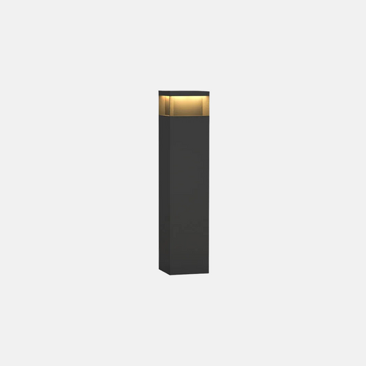 Modern Black Rectangular Path Light