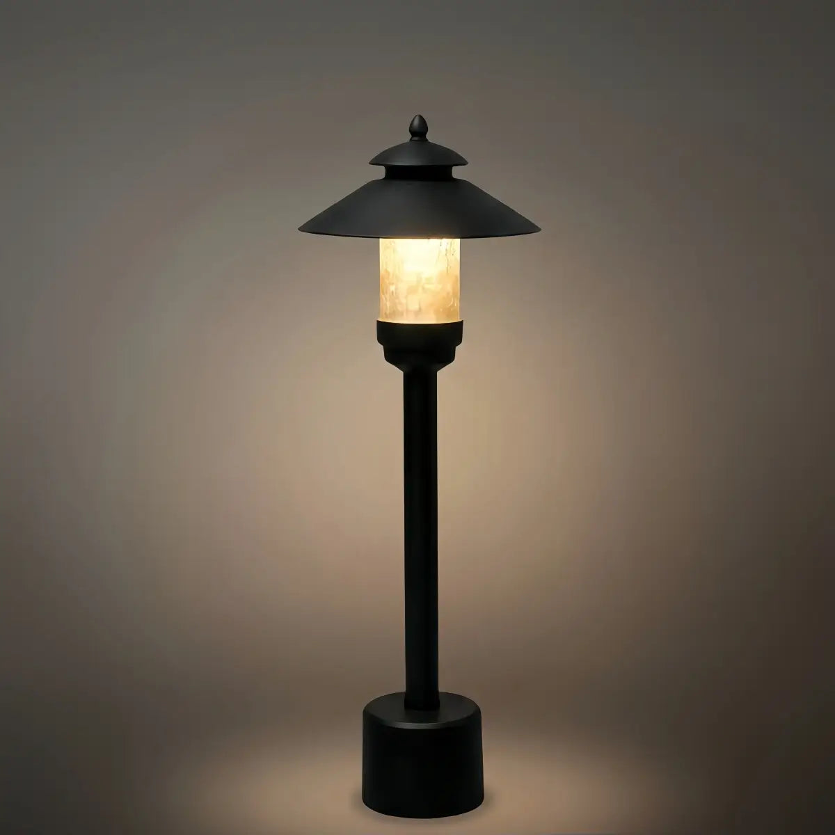 Irondale Modern Hooded Outdoor Pathway Light
