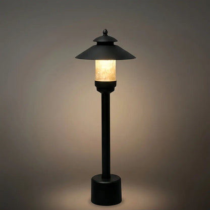 Irondale Modern Hooded Outdoor Pathway Light