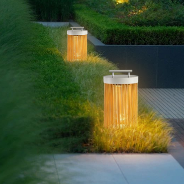 Farmhouse Cylindrical Floor Lamp