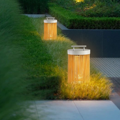 Farmhouse Cylindrical Floor Lamp