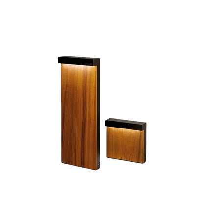 Modern Rectangular Outdoor Pathway Light