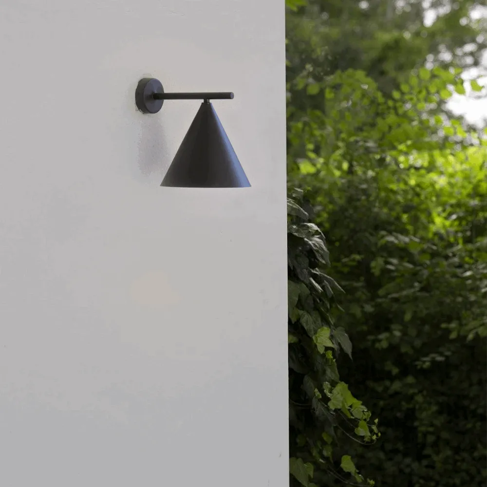 Wall Lamp – Black Metal Light for Exterior Wall