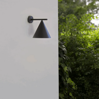Wall Lamp – Black Metal Light for Exterior Wall
