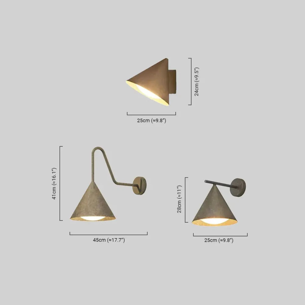 Wall Lamp – Black Metal Light for Exterior Wall