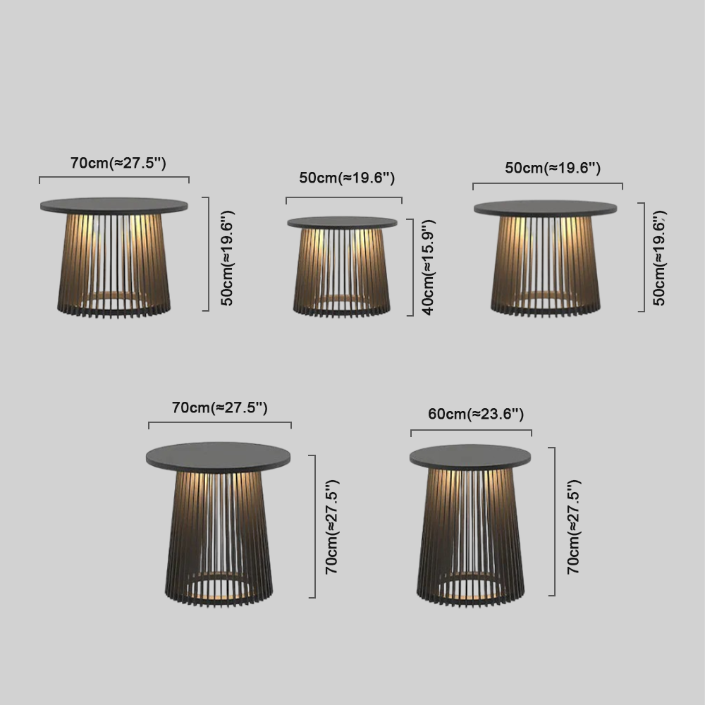 Modern Outdoor Floor Lamp 