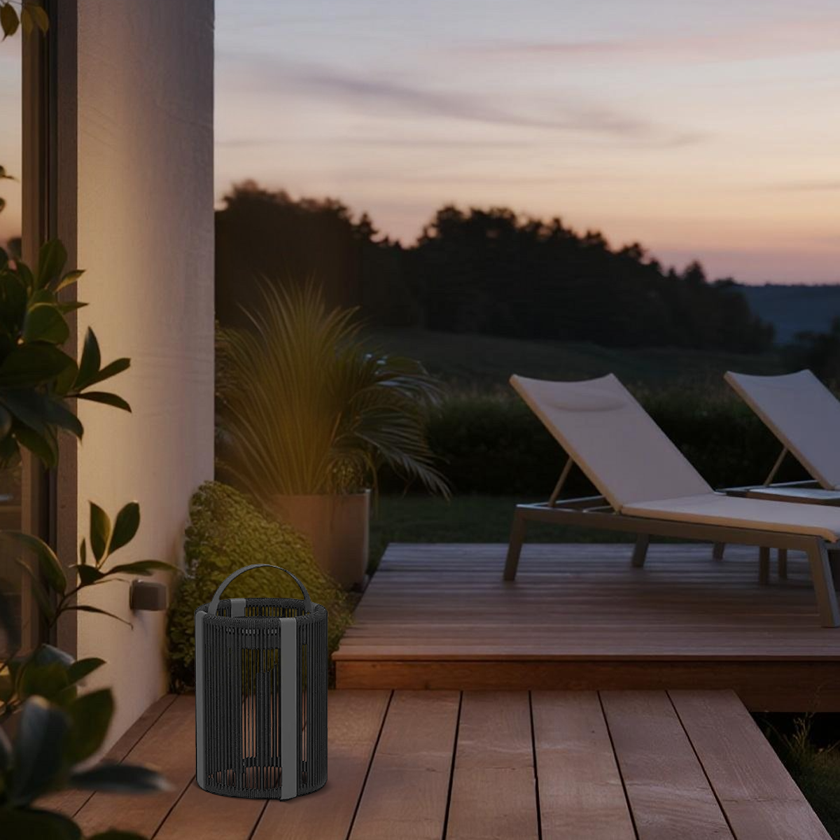 Vintage Outdoor Floor Lamp 