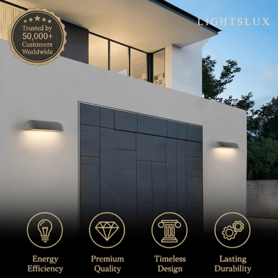 Arcato_Modern_Arched_Outdoor_Wall_Lamp_Black_White_Metal_Stone_for_Exterior