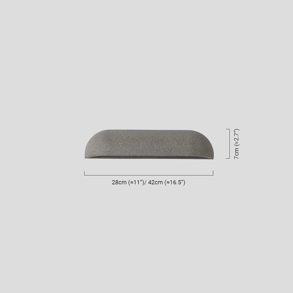 Modern Arched Outdoor Wall Lamp Dimension