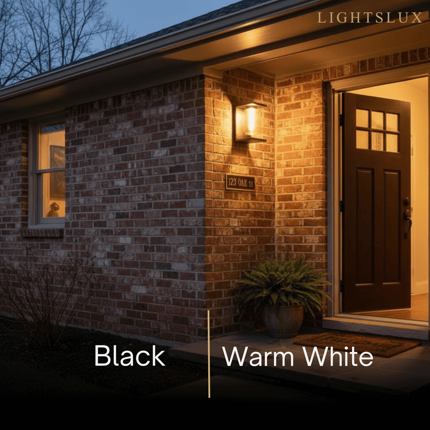 Irondale Industrial Solar LED Wall Lamp – Black Outdoor Light for Patio