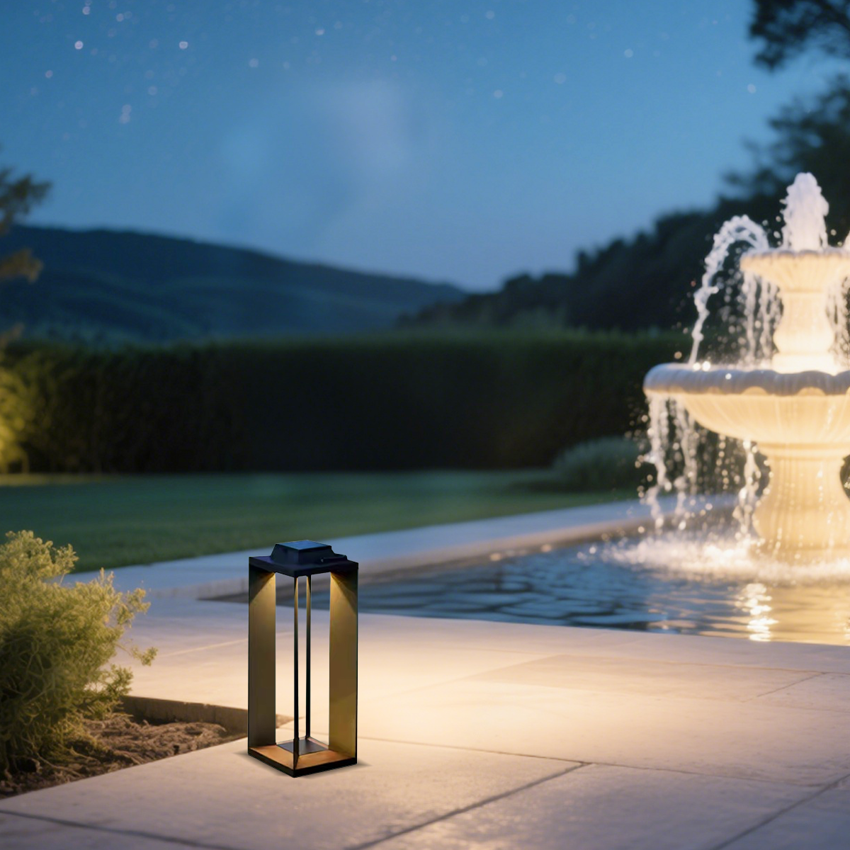 Modern Solar Floor Lamp 