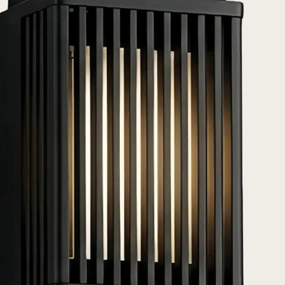 Arcato Modern Rectangular Outdoor Wall Lamp