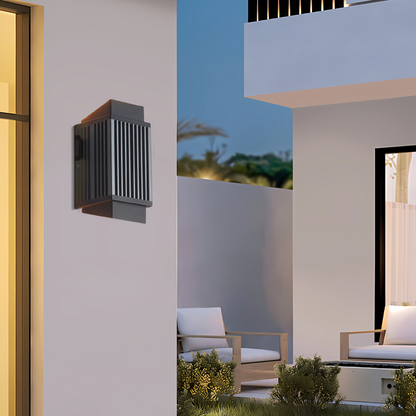 Modern Rectangular Outdoor Wall Lamp