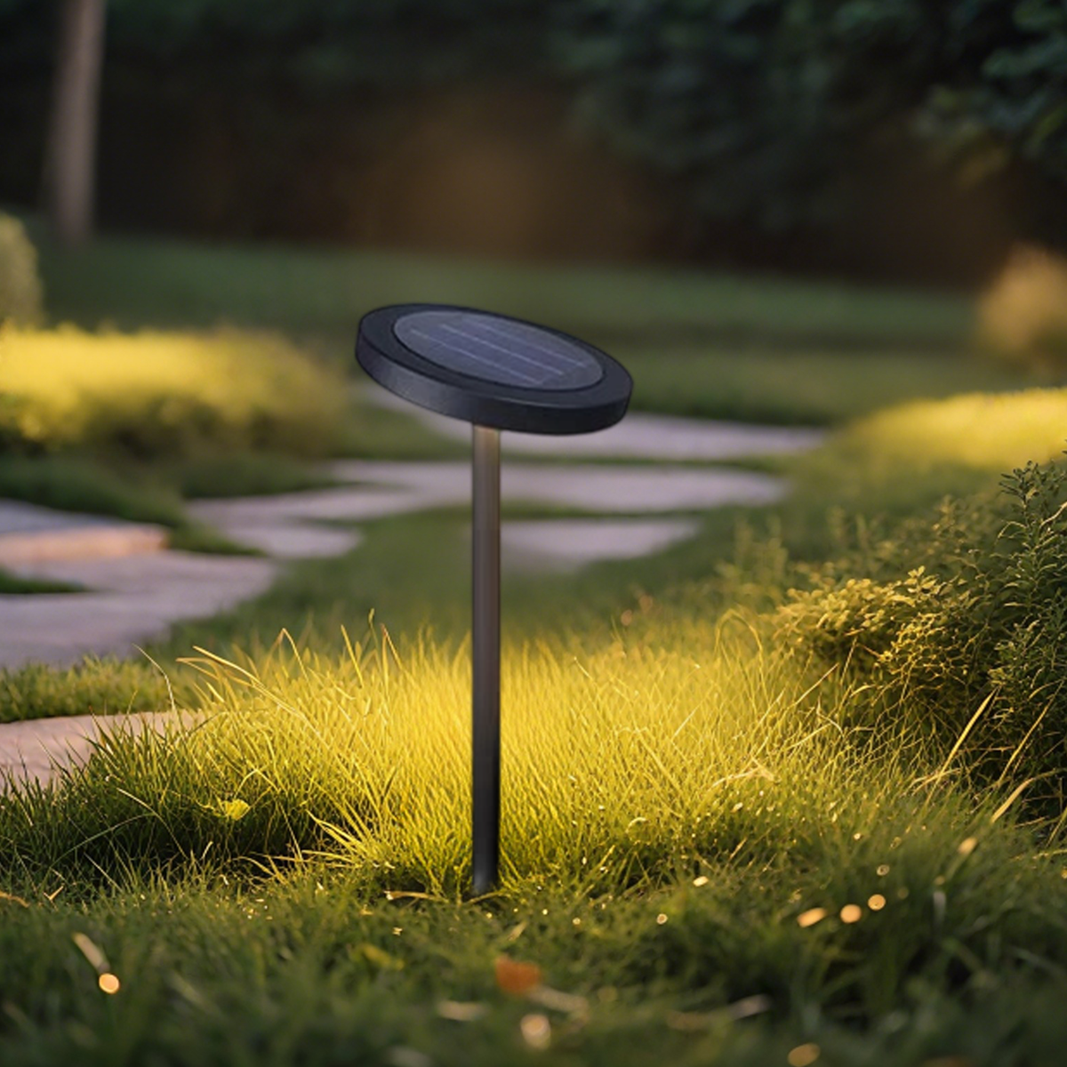 Minimalist Solar Pathway Light