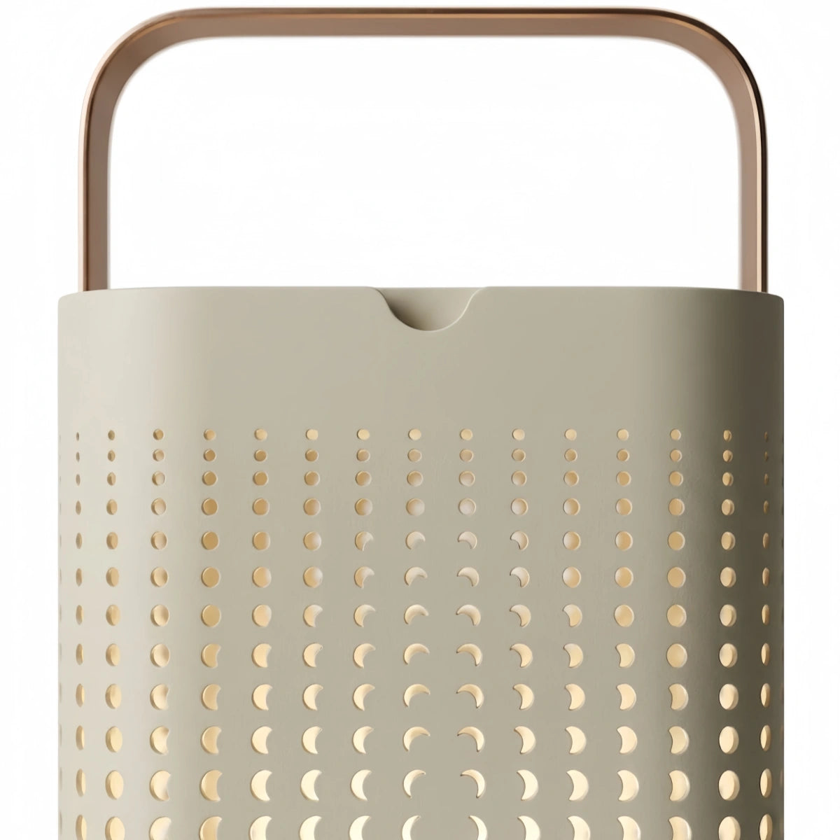 Lámpara de pie cilíndrica moderna para exteriores Arcato - Metal blanco para jardín