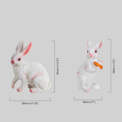 Art Deco Rabbit Outdoor Lamp Dimensions