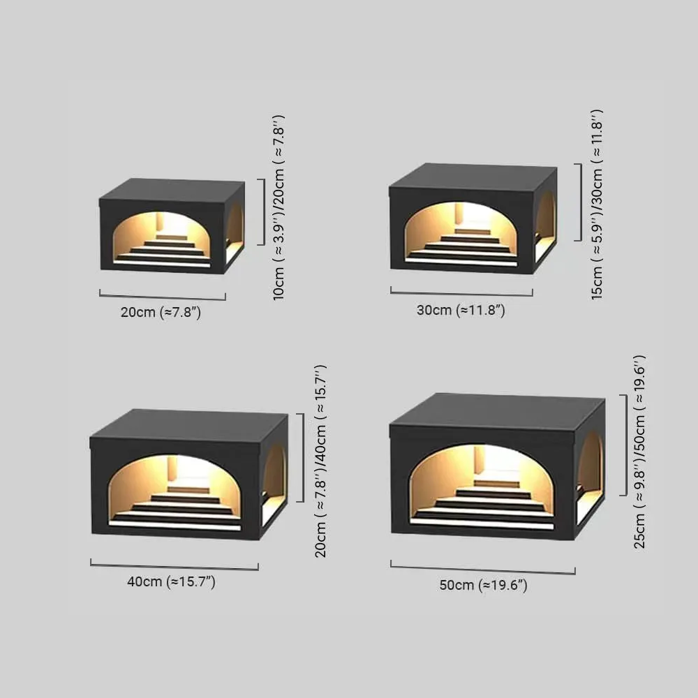 Minimalist Pier-Mount Pillar Light 