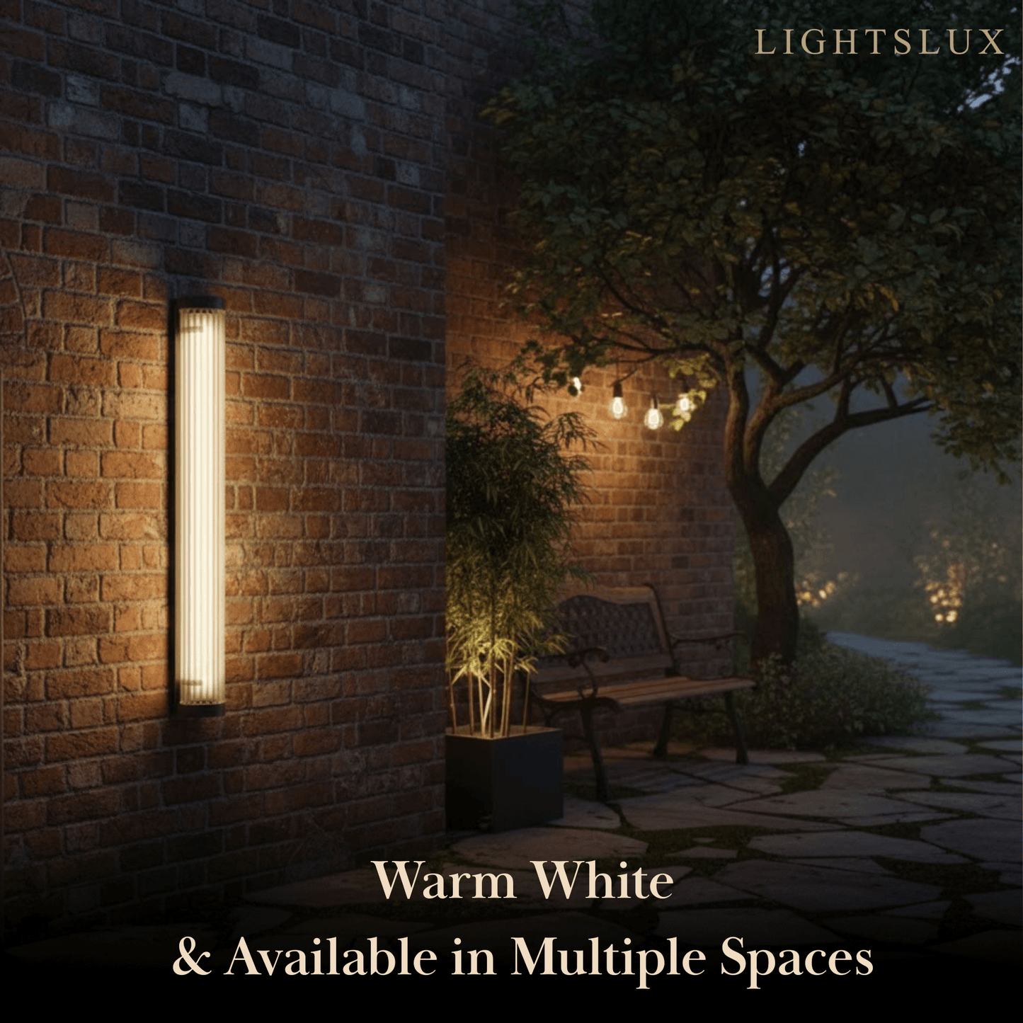 Irondale Modern Outdoor Wall Lamp – Waterproof Sensor Light for Terrace