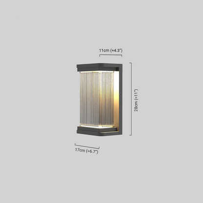 Industrial Outdoor Wall Lamp