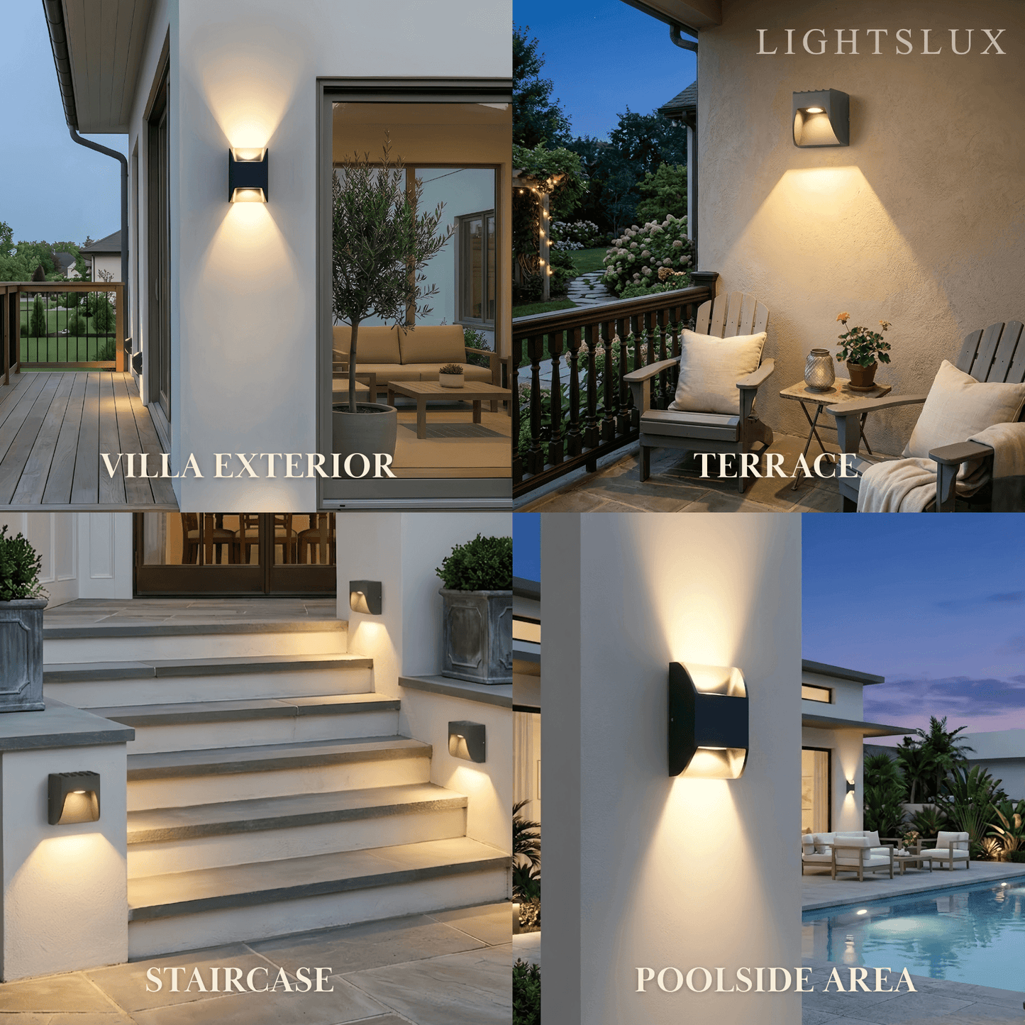Irondale Industrial Geometric Outdoor Wall Lamp