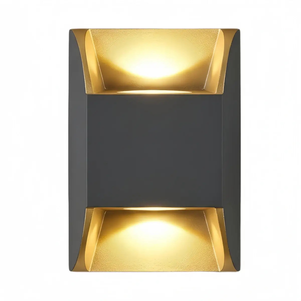Irondale Industrial Geometric Outdoor Wall Lamp