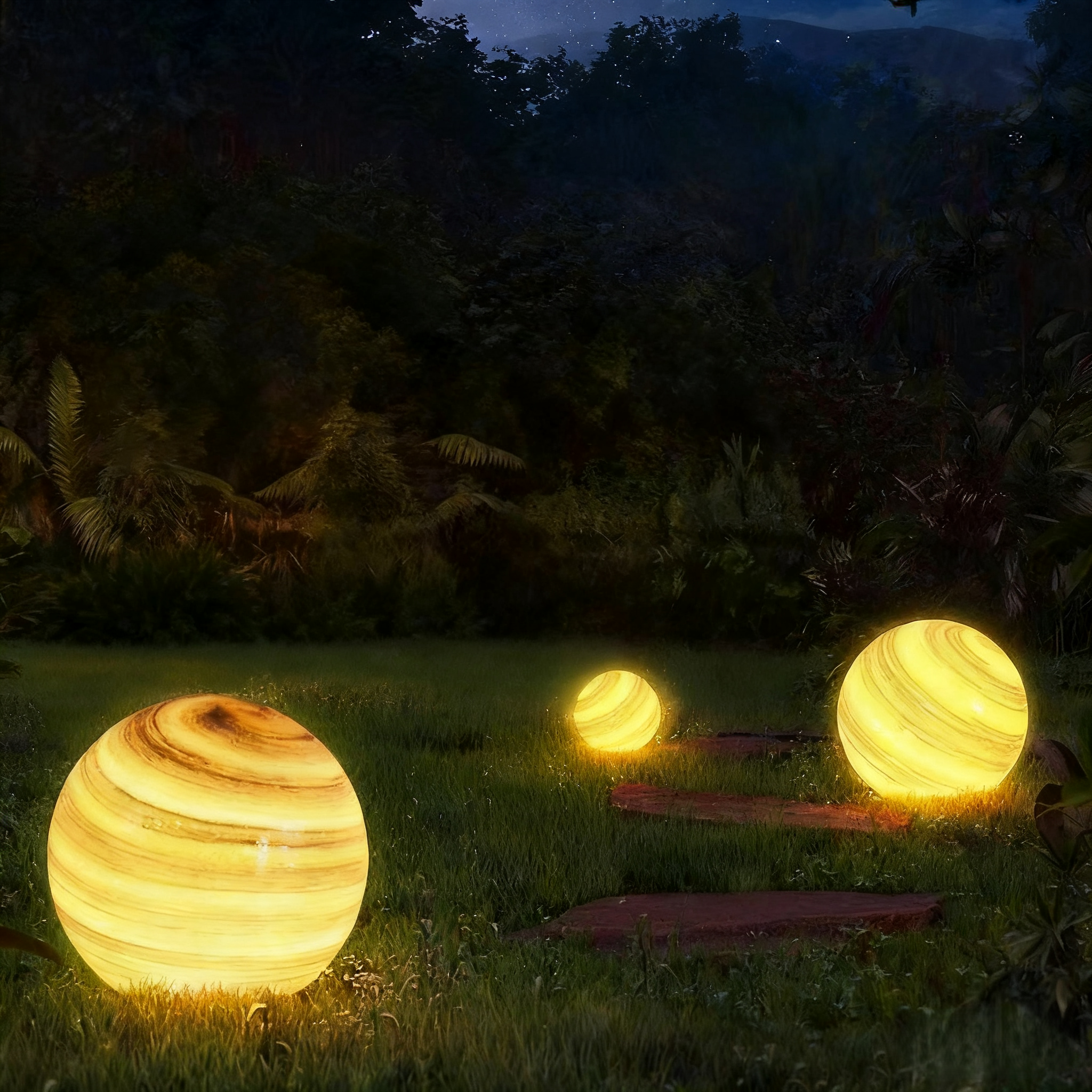 Nordic Planet Solar Outdoor Ground Lamp