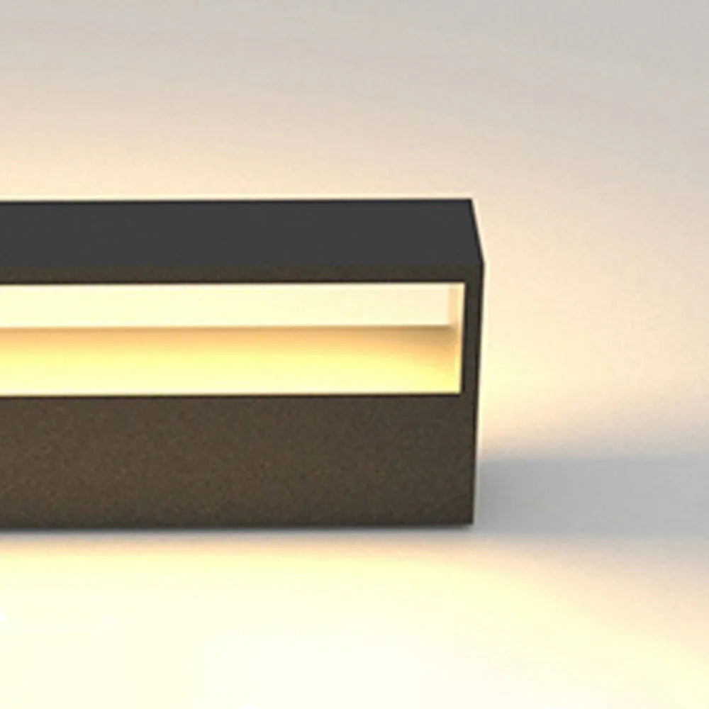 Modern Rectangular Outdoor Wall Lamp