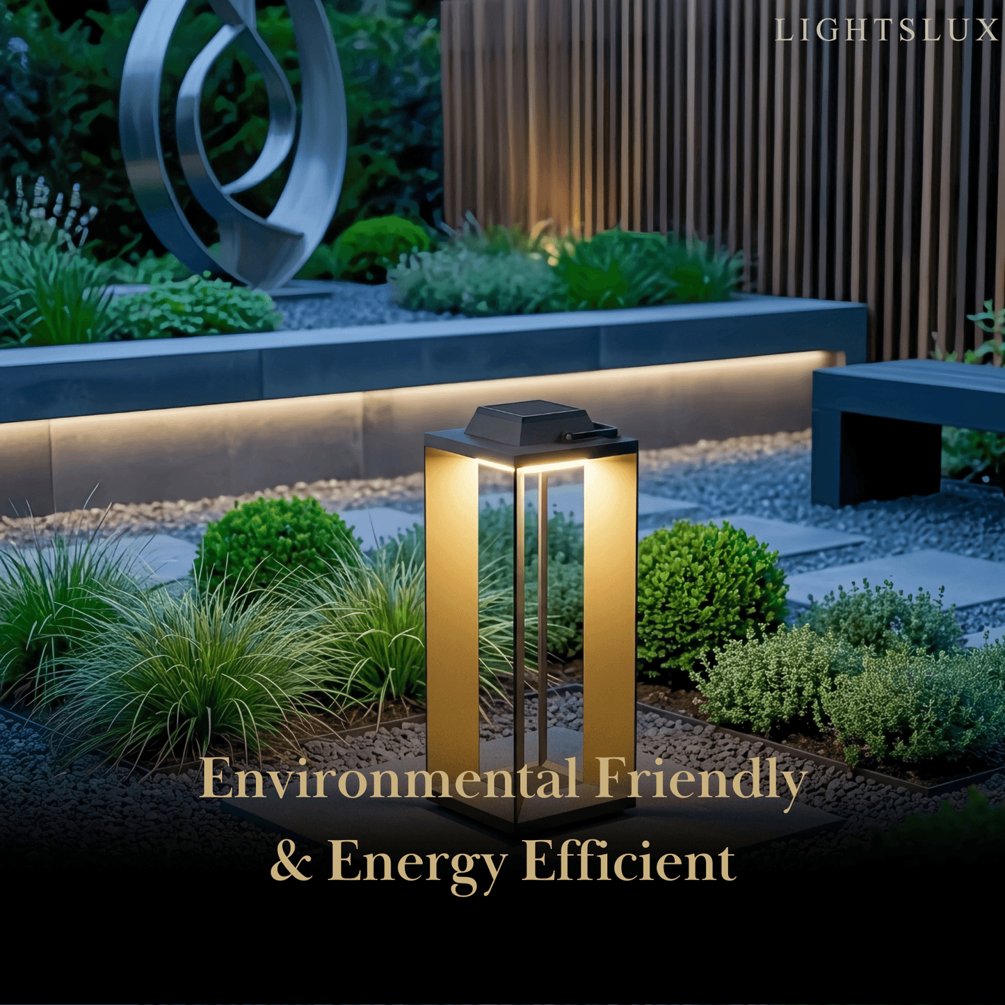Irondale Modern Outdoor Floor Lamp