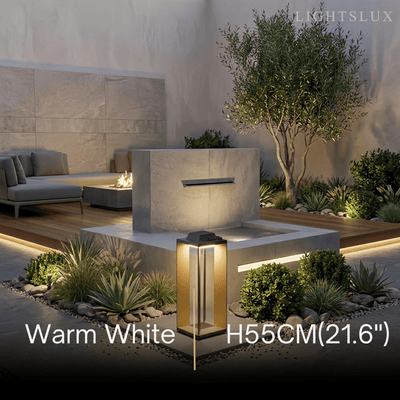 Irondale Modern Outdoor Floor Lamp