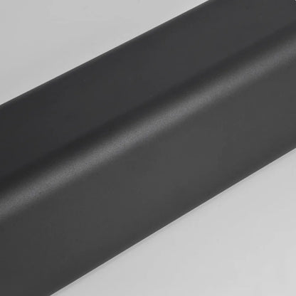  Industrial Outdoor Pathway Lights - Black Metal & Acrylic Rectangle 