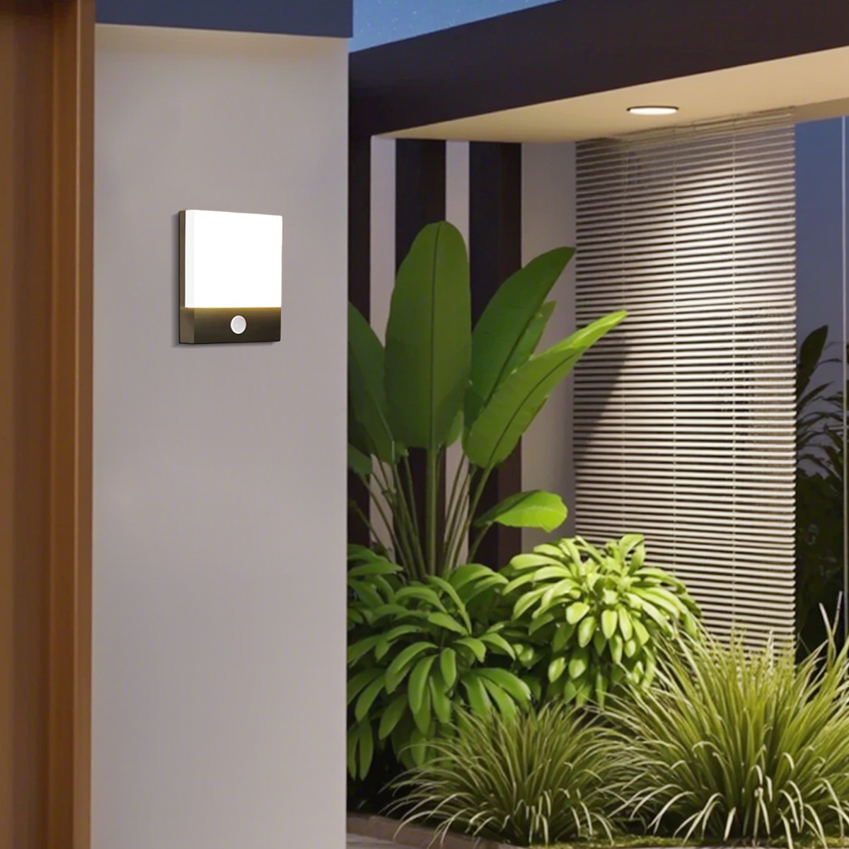 Modern Outdoor Wall Lamp - Sensor