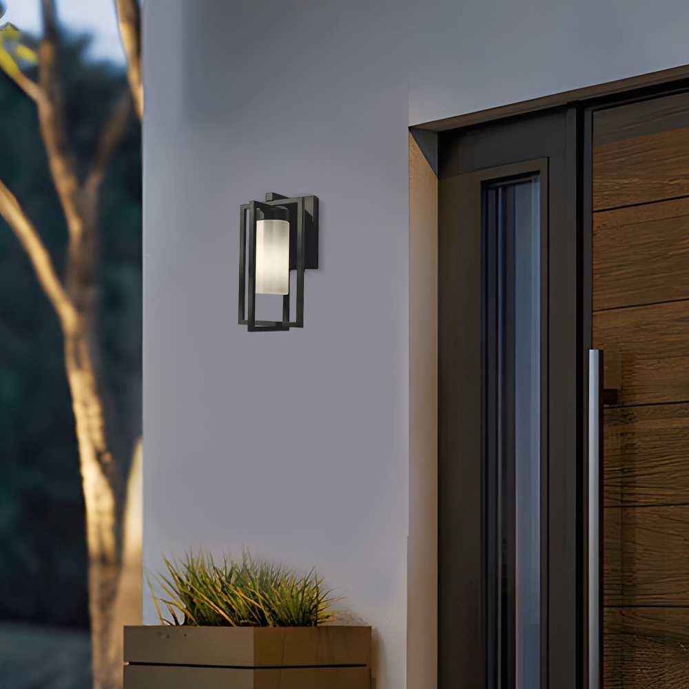 Modern Rectangular Outdoor Wall Lamp