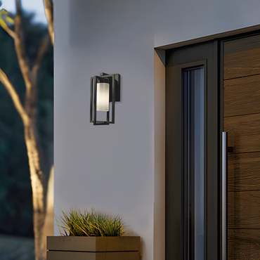 Modern Rectangular Outdoor Wall Lamp