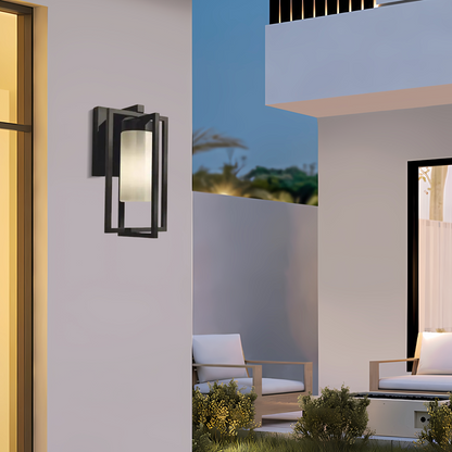 Modern Rectangular Outdoor Wall Lamp