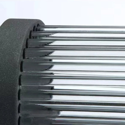 Modern Cylindrical Outdoor Glass Wall Lamp 