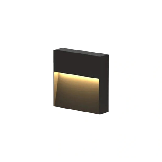 Industrial Rectangular Outdoor Deck Step Light