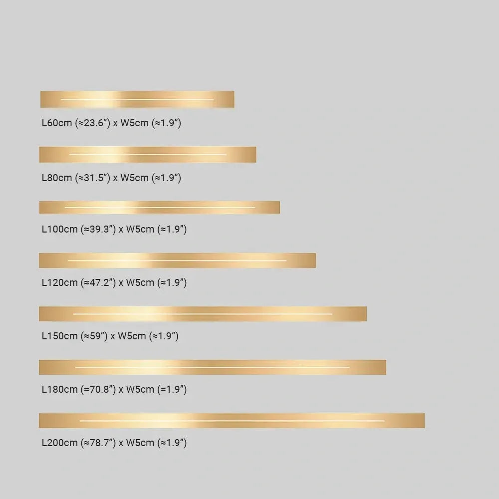 LED Wall Lamp – Black/Gold for Bedroom