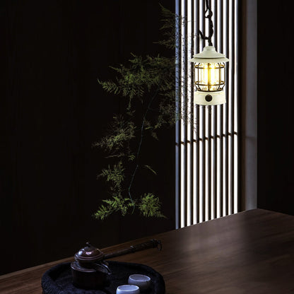 Vintage Outdoor Pathway Lights - White Acrylic Resin Lantern for Terrace