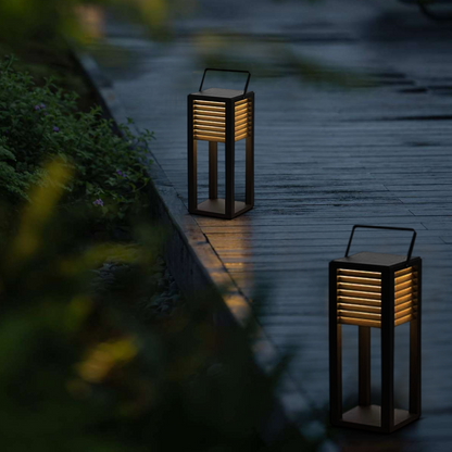 Modern Solar Outdoor Floor Lamp