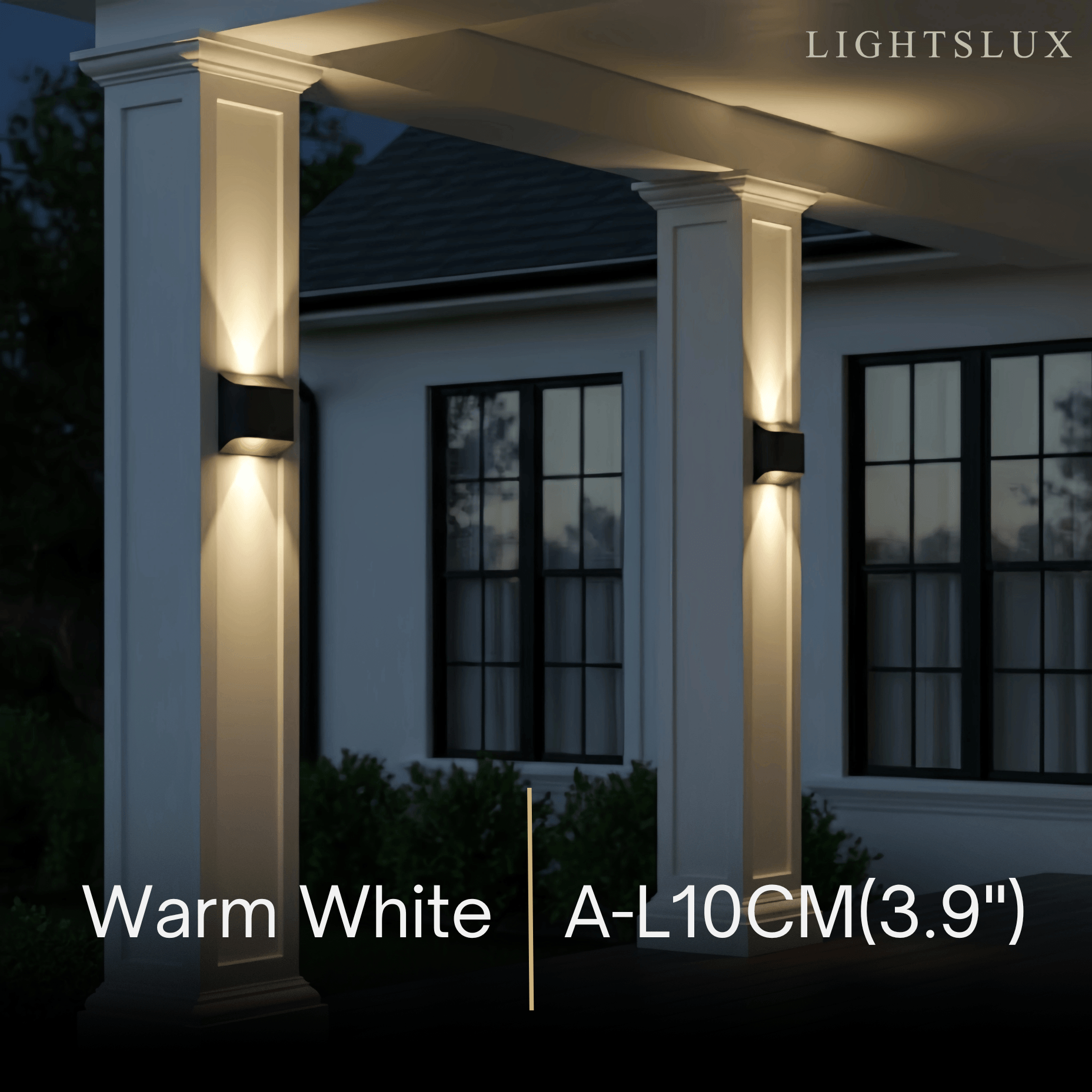 Irondale Modern Solar Sensor Wall Lamp – Black Metal Courtyard/Garden