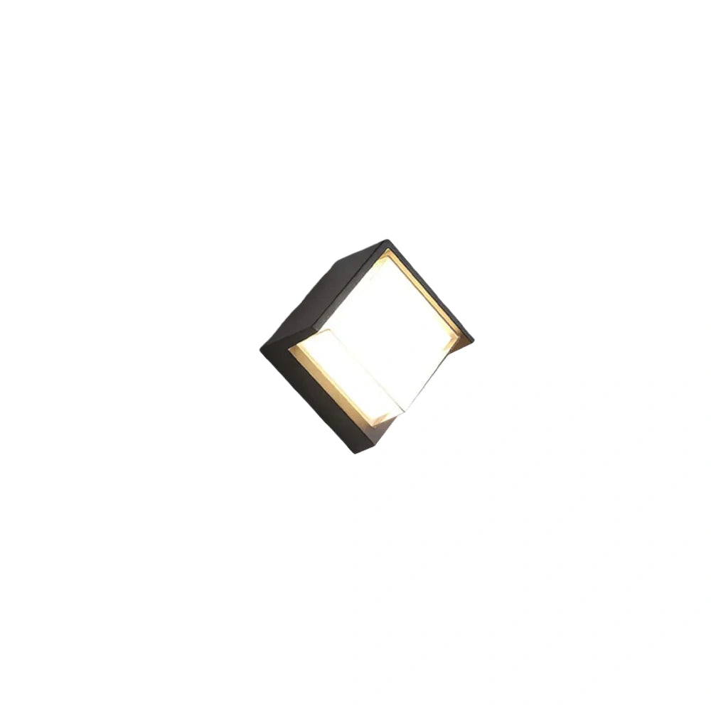 Modern Square Outdoor Wall Lamp 