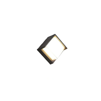 Modern Square Outdoor Wall Lamp 