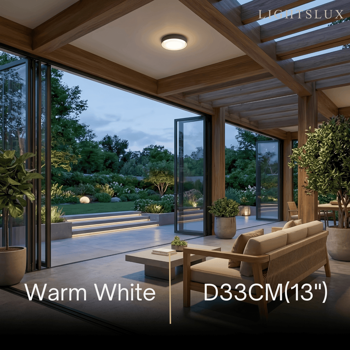 Modern_Black_Outdoor_Ceiling_Lights_Metal_Acrylic_Round_Outdoor