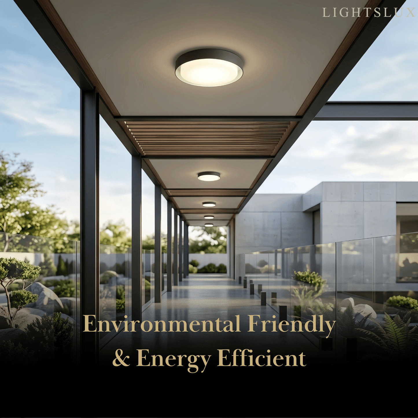 Modern_Black_Outdoor_Ceiling_Lights_Metal_Acrylic_Round_Outdoor