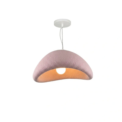 Art Deco Pink Pendant Light
