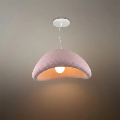 Art Deco Pink Pendant Light